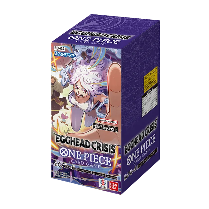 Japanese Eb-04 egghead crises One piece booster box