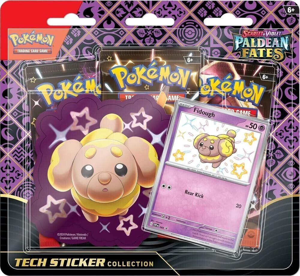 Paldean fates sticker tech